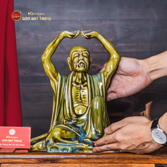 Bộ Tượng Men Ngọc Thập Bát La Hán