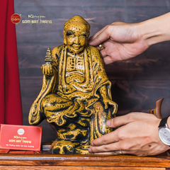 Bộ Tượng Men Vàng Cổ Thập Bát La Hán
