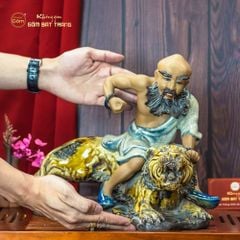 Bộ Tượng Men Rạn Thập Bát La Hán