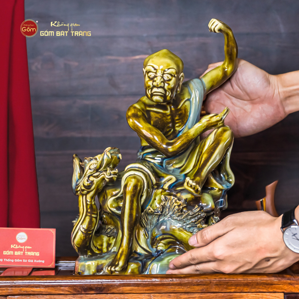 Bộ Tượng Men Ngọc Thập Bát La Hán