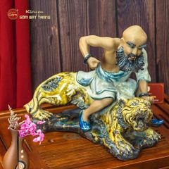 Bộ Tượng Men Rạn Thập Bát La Hán