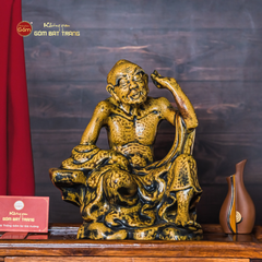 Bộ Tượng Men Vàng Cổ Thập Bát La Hán
