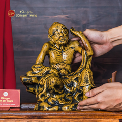 Bộ Tượng Men Vàng Cổ Thập Bát La Hán