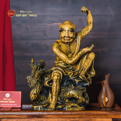 Bộ Tượng Men Vàng Cổ Thập Bát La Hán