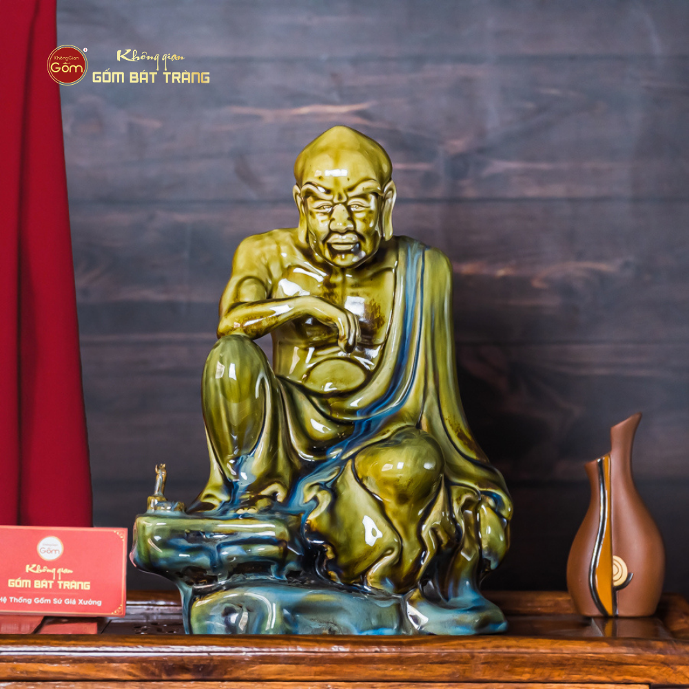 Bộ Tượng Men Ngọc Thập Bát La Hán