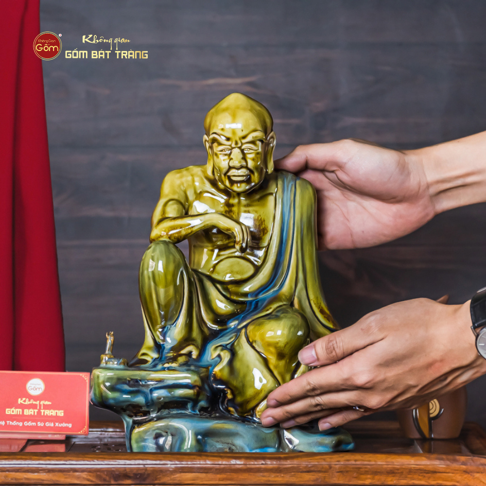 Bộ Tượng Men Ngọc Thập Bát La Hán