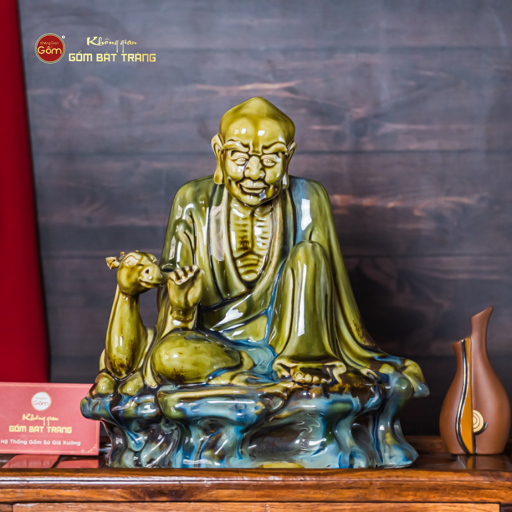 Bộ Tượng Men Ngọc Thập Bát La Hán