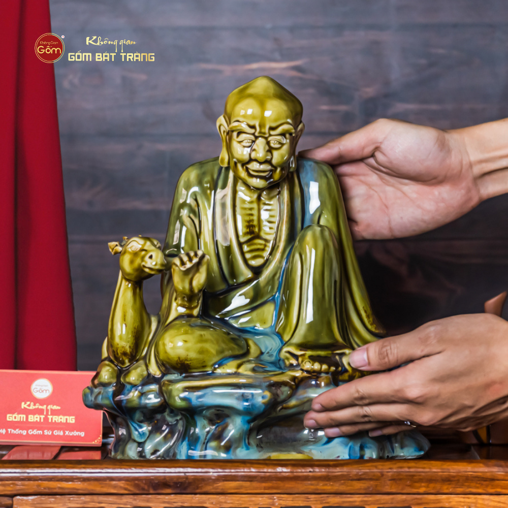 Bộ Tượng Men Ngọc Thập Bát La Hán