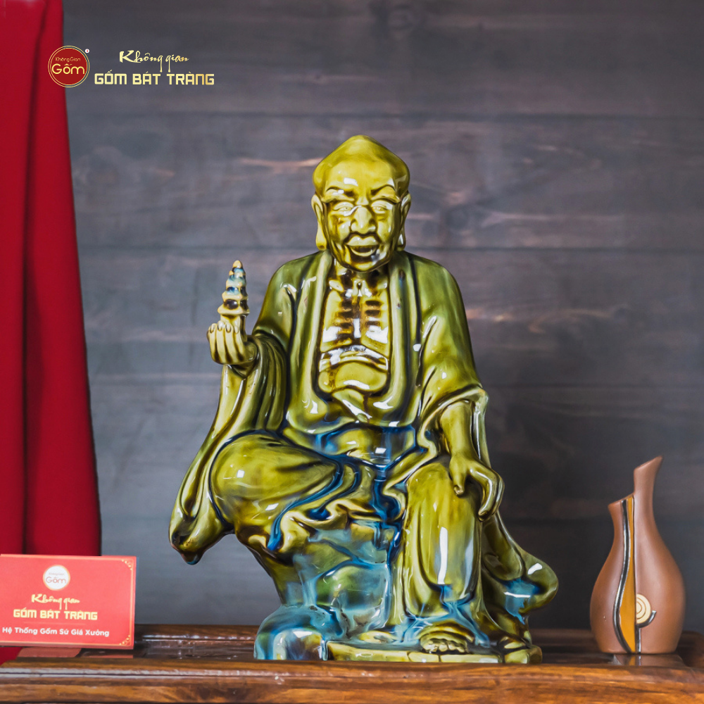 Bộ Tượng Men Ngọc Thập Bát La Hán