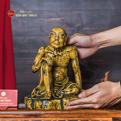 Bộ Tượng Men Vàng Cổ Thập Bát La Hán
