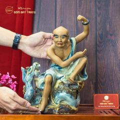 Bộ Tượng Men Rạn Thập Bát La Hán