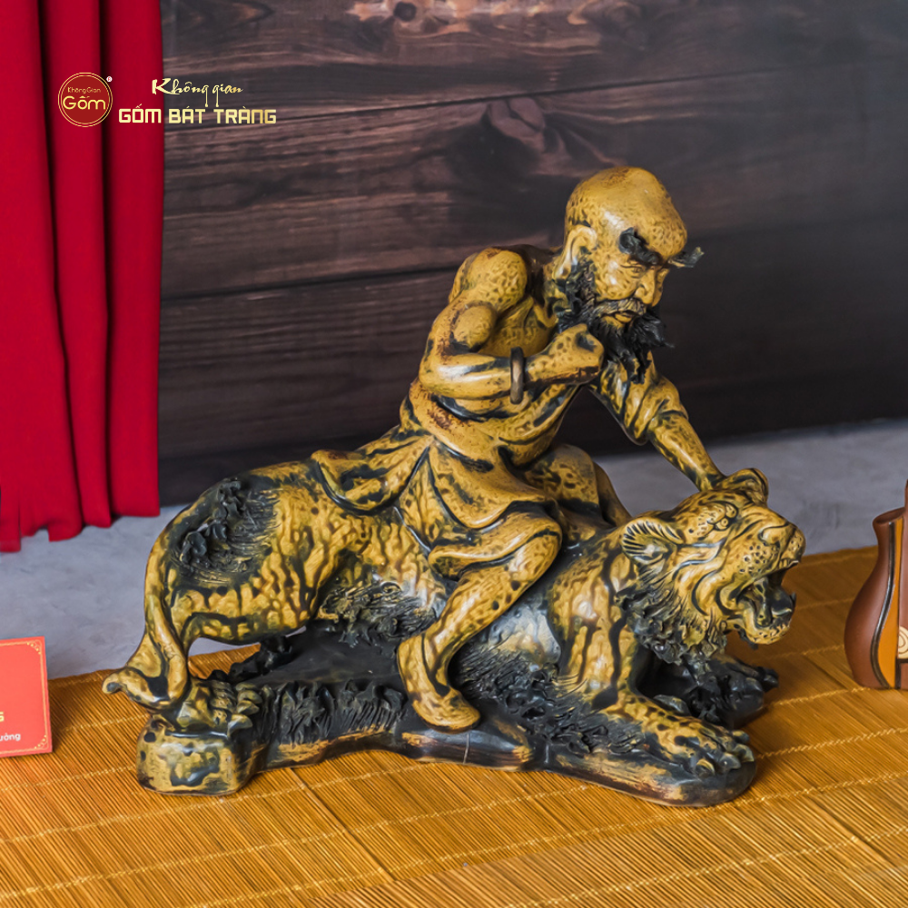 Bộ Tượng Men Vàng Cổ Thập Bát La Hán