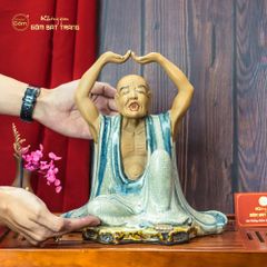Bộ Tượng Men Rạn Thập Bát La Hán