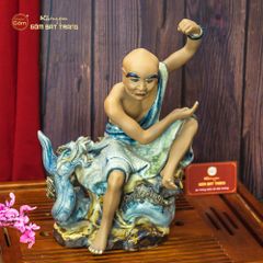 Bộ Tượng Men Rạn Thập Bát La Hán