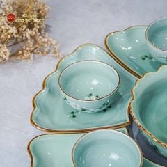 Bộ Mâm Cúng Hoa Mặt Trời Hoa Đào Trắng