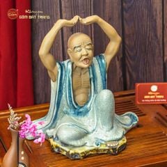 Bộ Tượng Men Rạn Thập Bát La Hán