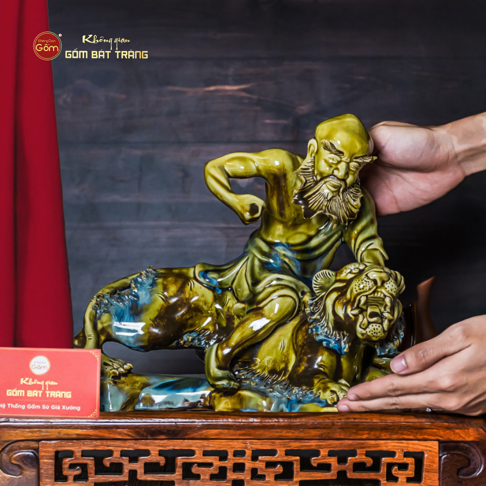 Bộ Tượng Men Ngọc Thập Bát La Hán