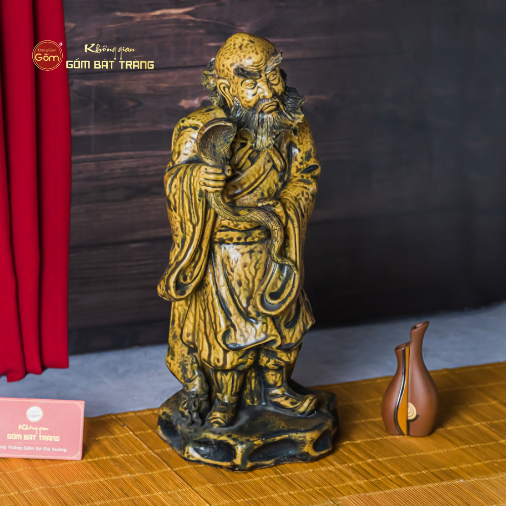 Bộ Tượng Men Vàng Cổ Thập Bát La Hán