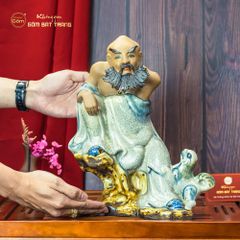 Bộ Tượng Men Rạn Thập Bát La Hán