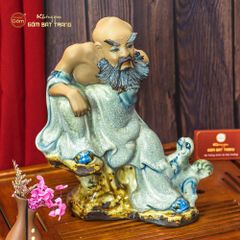 Bộ Tượng Men Rạn Thập Bát La Hán