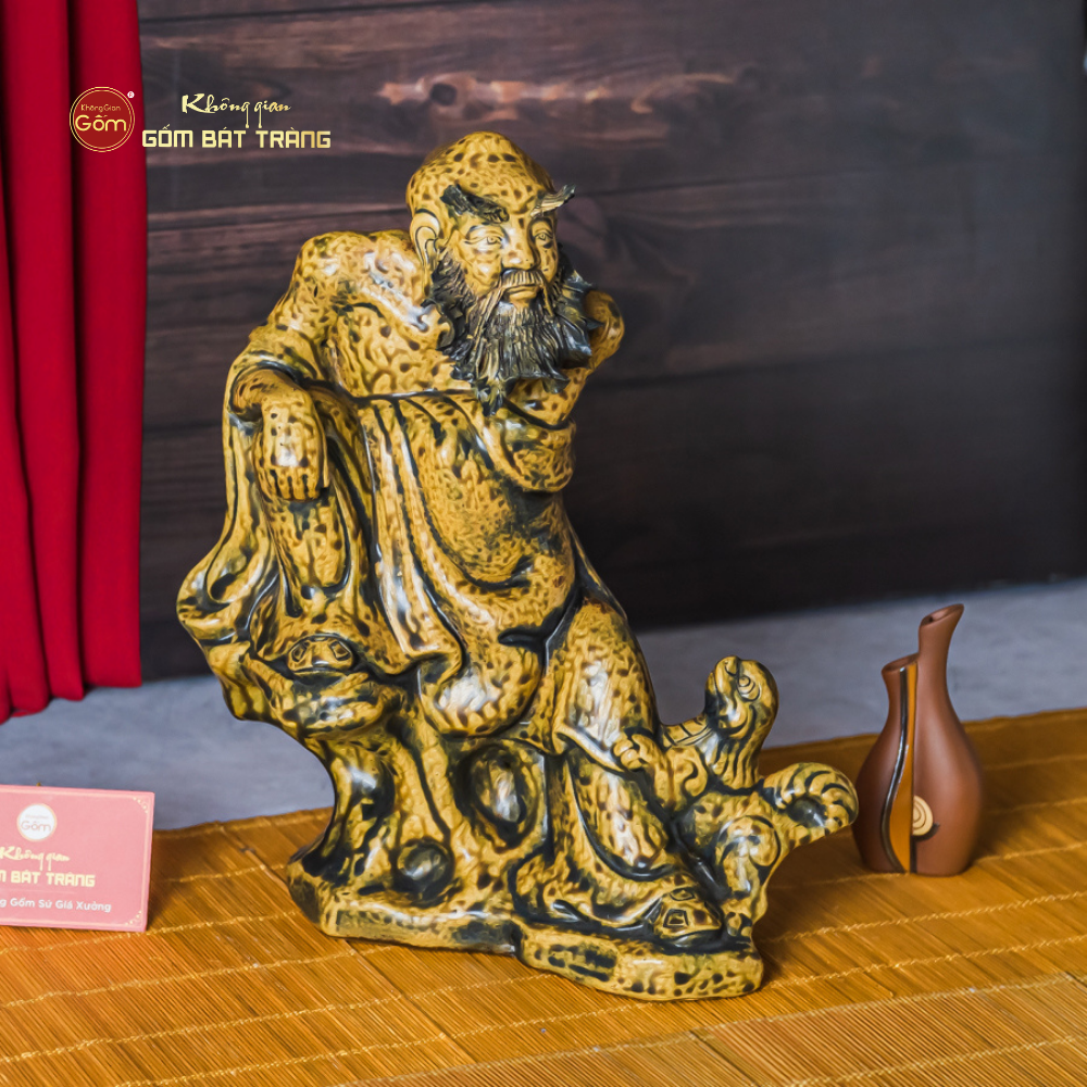 Bộ Tượng Men Vàng Cổ Thập Bát La Hán
