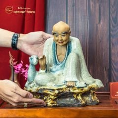 Bộ Tượng Men Rạn Thập Bát La Hán