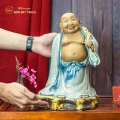 Bộ Tượng Men Rạn Thập Bát La Hán