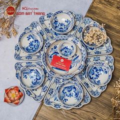 Bộ Mâm Cúng Hoa Mặt Trời Hoa Sen Xanh