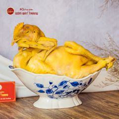 Bát Đựng Gà Cúng Hoa Phù Dung