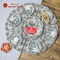 Bộ Mâm Cúng Hoa Mặt Trời Hoa Sen Tràm