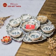 Bộ Mâm Cúng Hoa Mặt Trời Hoa Sen Tràm