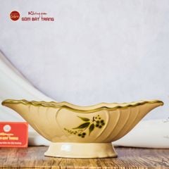 Bát Đựng Gà Cúng Hoa Đào Chuồn