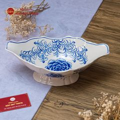 Bát Đựng Gà Cúng Hoa Mẫu Đơn