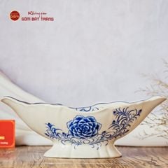 Bát Đựng Gà Cúng Hoa Mẫu Đơn