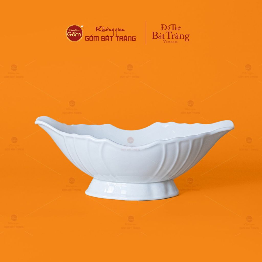 Bộ Mâm Cúng Hoa Mặt Trời Minh Châu Trắng