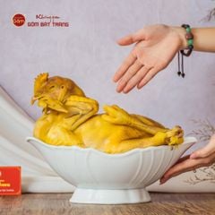 Bát Đựng Gà Cúng Men Trắng Trơn