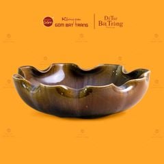 Bát Sen Thả Hoa Tắm Phật Men Hoả Biến