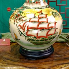 Tỏi Bình Tài Lộc Kim Bảo Vẽ Vàng Thuận Buồm Xuôi Gió Mã Đáo Thành Công