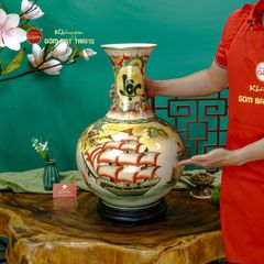 Tỏi Bình Tài Lộc Kim Bảo Vẽ Vàng Mã Đáo Thành Công Thuận Buồm Xuôi Gió