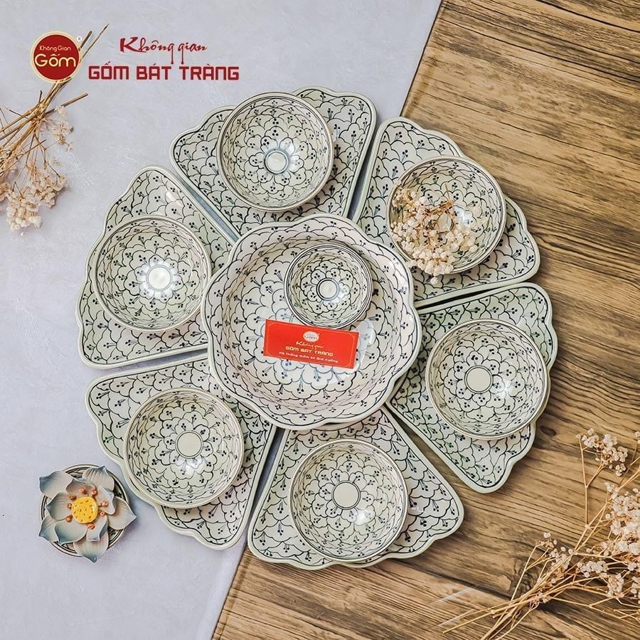 Bộ Mâm Cúng Hoa Mặt Trời Hoa Bèo