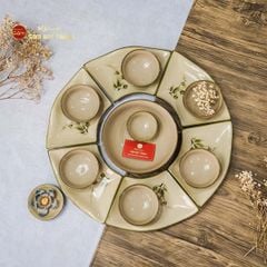 Bộ Mâm Cúng Hoa Mặt Trời Hoa Đào Chuồn
