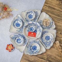 Bộ Mâm Cúng Hoa Mặt Trời Hoa Mẫu Đơn