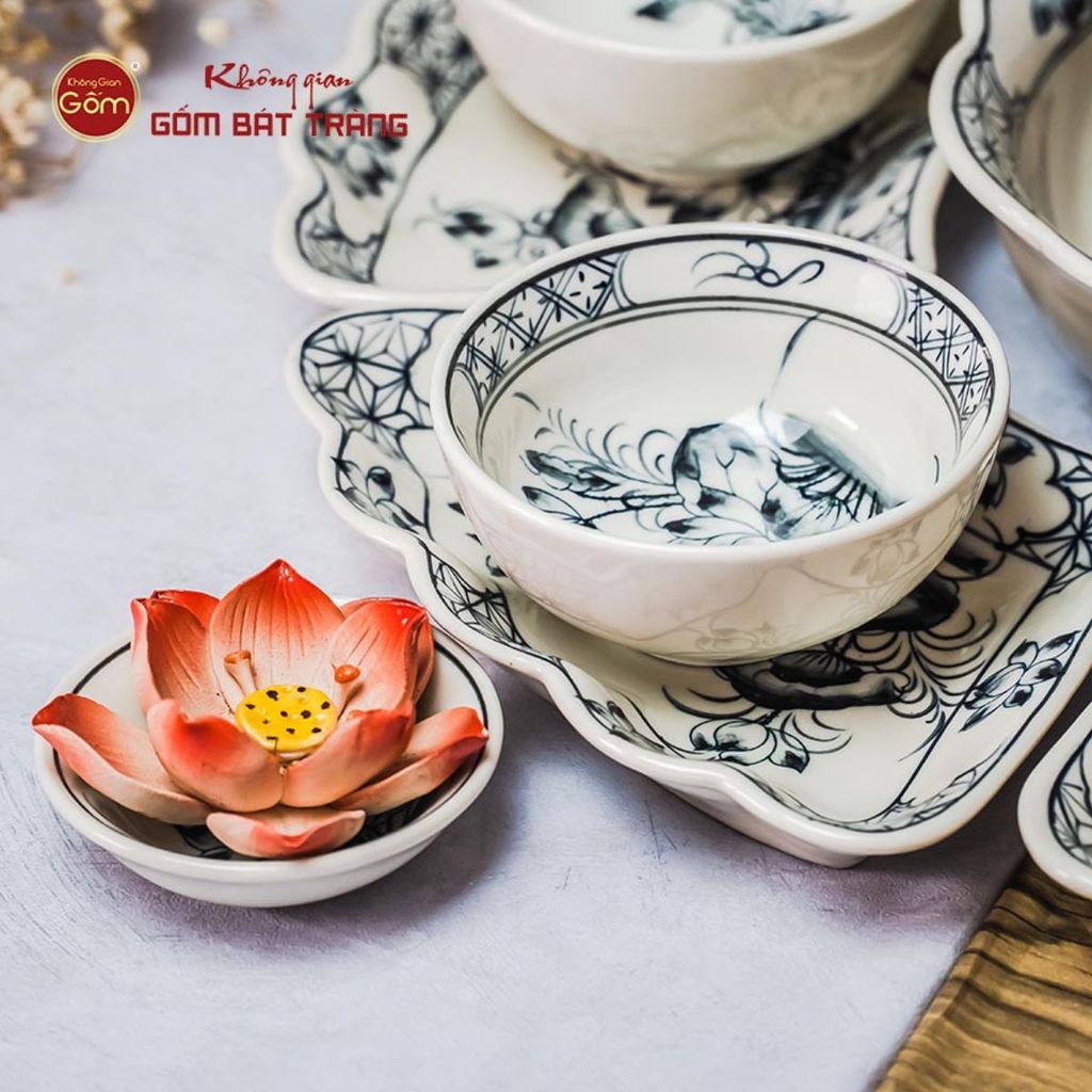 Bộ Mâm Cúng Hoa Mặt Trời Hoa Sen Tràm