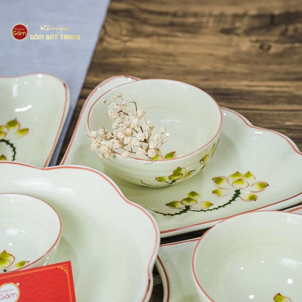 Bộ Mâm Cúng Hoa Mặt Trời Hoa Sen Vàng