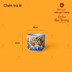 Bộ Kỷ Ngai 5 Chén Thờ Men Rạn