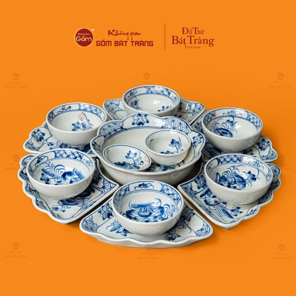 Bộ Mâm Cúng Hoa Mặt Trời Hoa Phù Dung