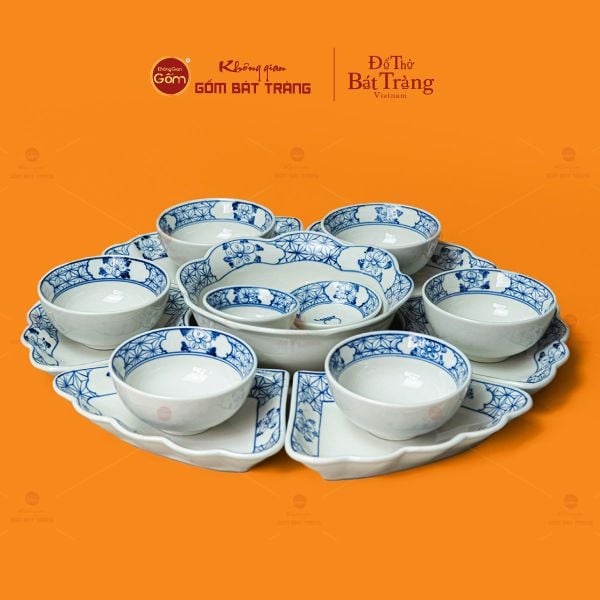 Bộ Mâm Cúng Hoa Mặt Trời Quả Đào