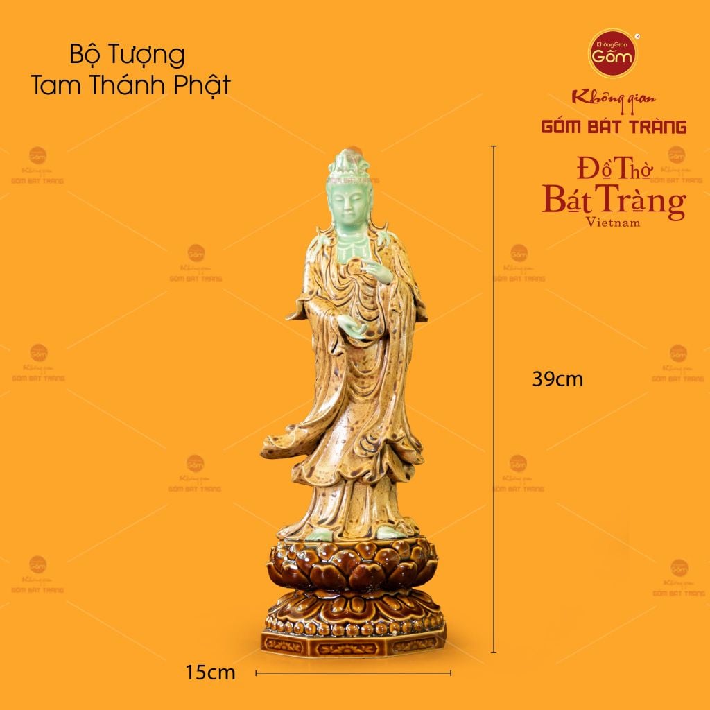 Bộ Tượng Tây Phương Tam Thánh Phật
