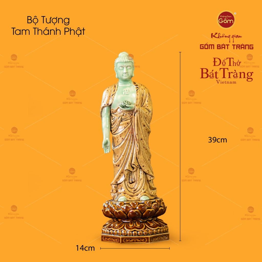 Bộ Tượng Tây Phương Tam Thánh Phật