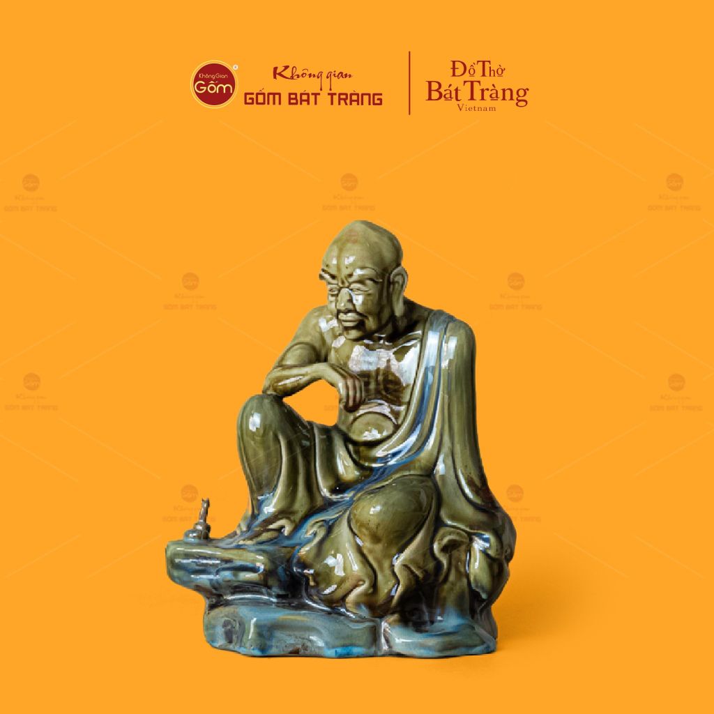 Bộ Tượng Men Ngọc Thập Bát La Hán